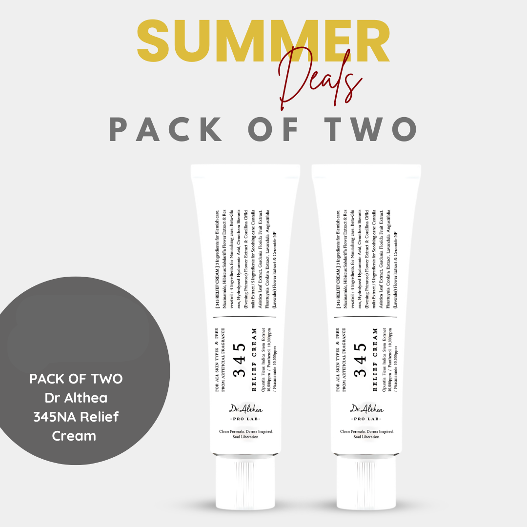 Pack of Two : Dr. Althea 345 Relief Cream (50ml)