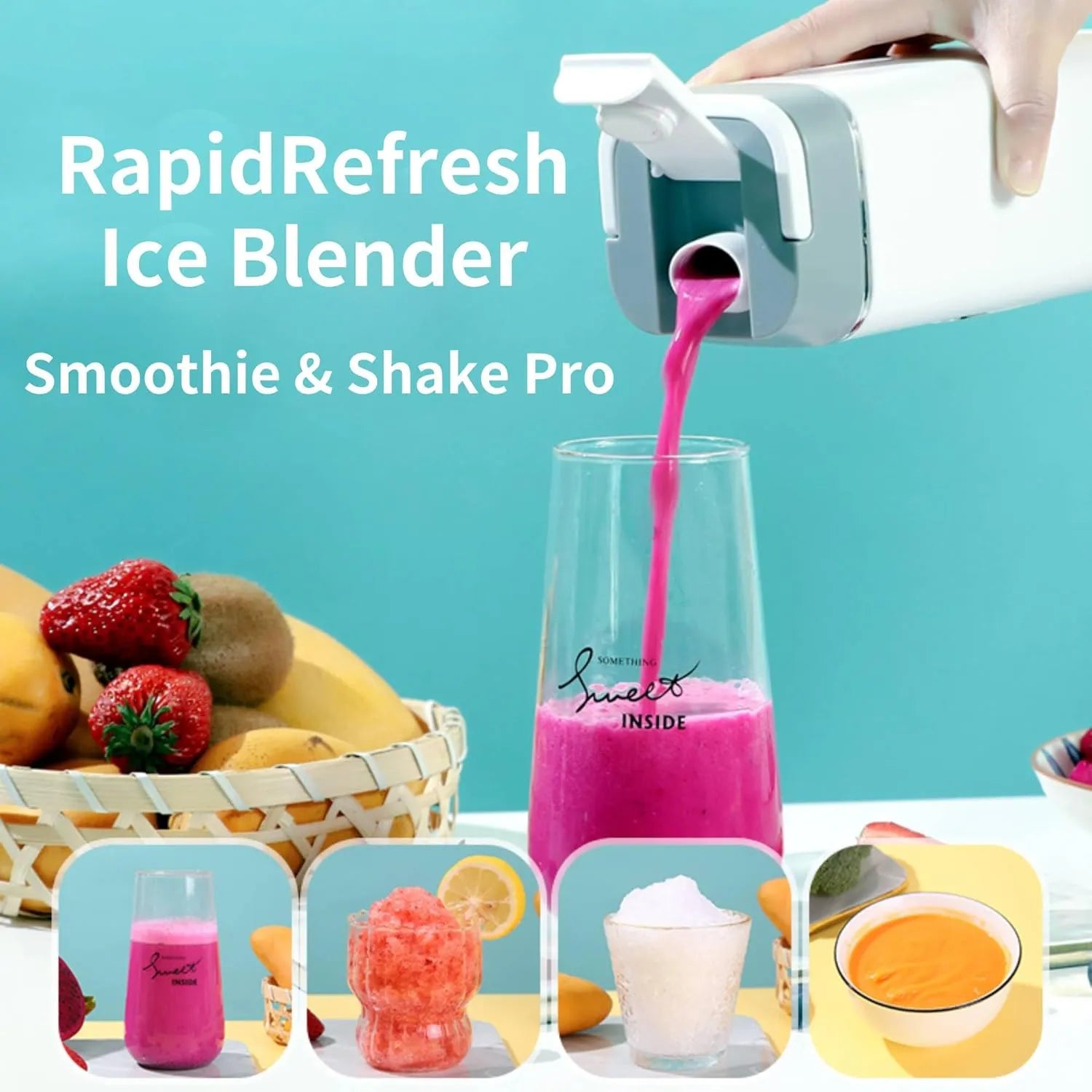 Portable USB Rechargeable Blender and Juicer