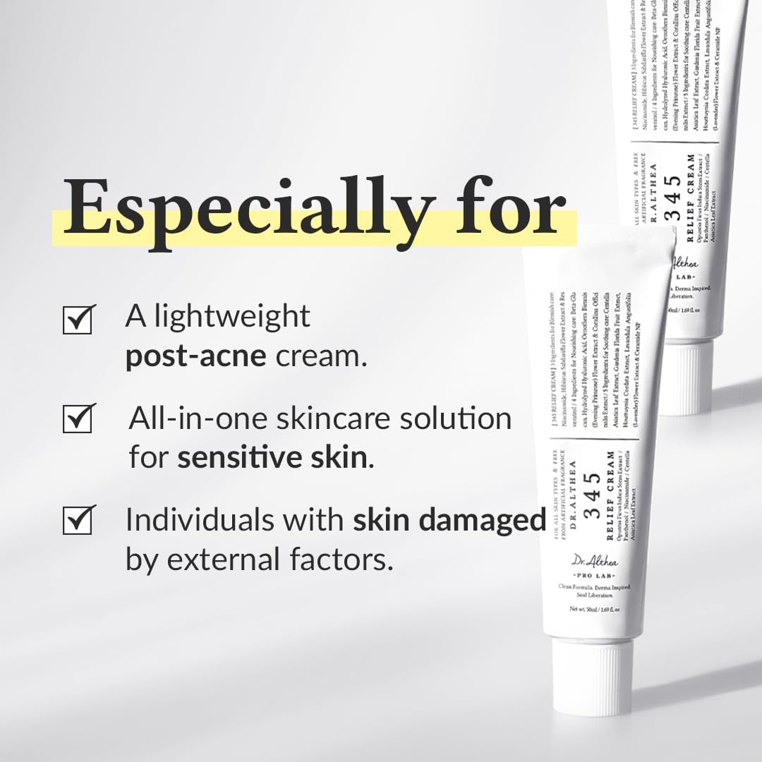 Pack of Two : Dr. Althea 345 Relief Cream (50ml)