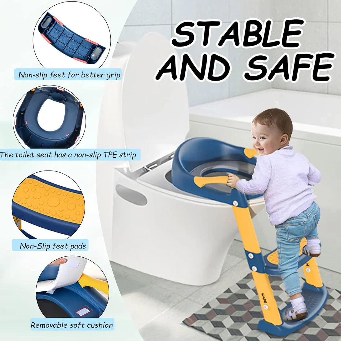 Potty Seat with Step Stool