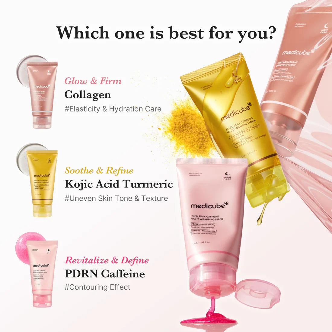 Medicube Skincare : Collagen Night Wrapping Mask 75ml