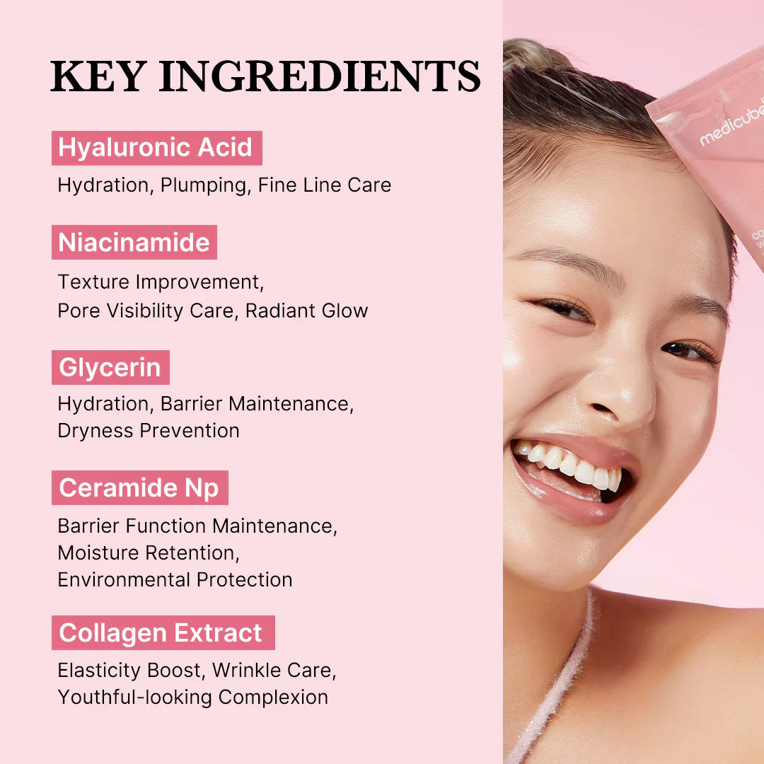 Medicube Skincare : Collagen Night Wrapping Mask 75ml