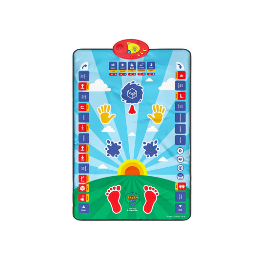 My Salah Mat Interactive Kids Prayer Mat Blue Version
