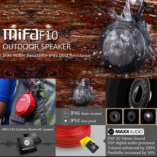 MIFA F10 Portable Bluetooth Speaker - Saudi